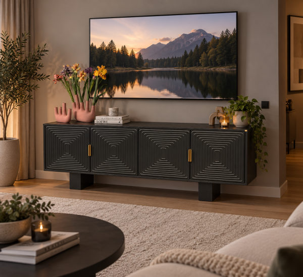 TV komoda 3D "FREZĖ"