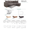 MINCHI 2L/R MINKŠTAS KAMPAS