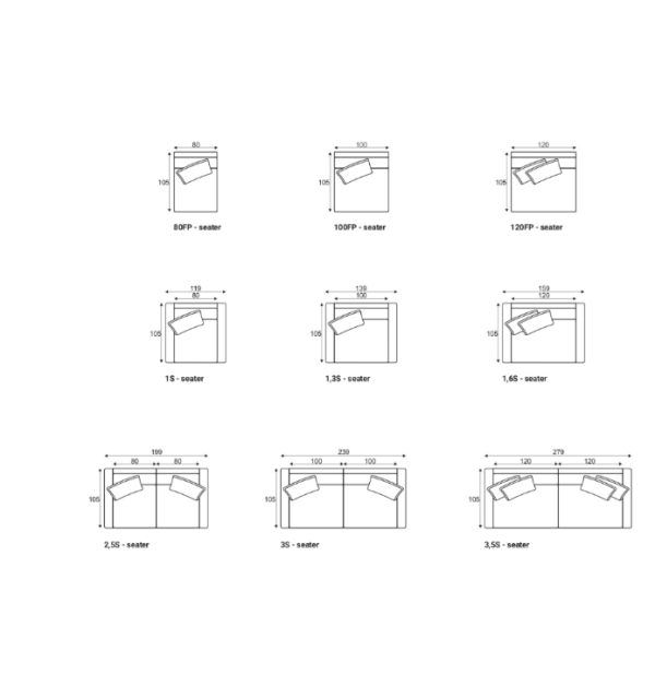 MODULINĖ SOFA „LAZY“