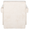 Easy Chair Devanto white chenille Richmond fotelis