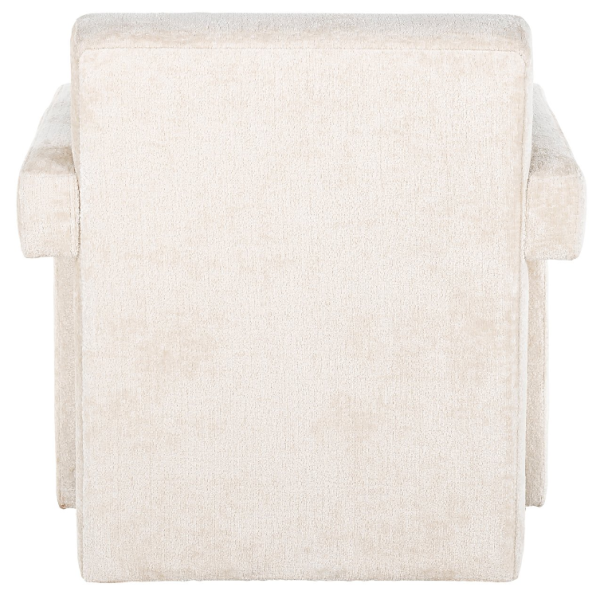 Easy Chair Devanto white chenille Richmond fotelis
