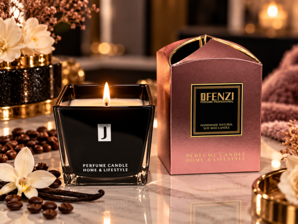 black opium JFENZI kvapioji sojų vaško žvakė – „Black Opium“ aromatas