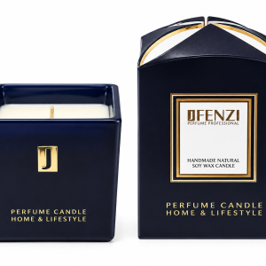 JFENZI kvapioji sojų vaško žvakė – „Carolina Herrera Good Girl“ aromatas